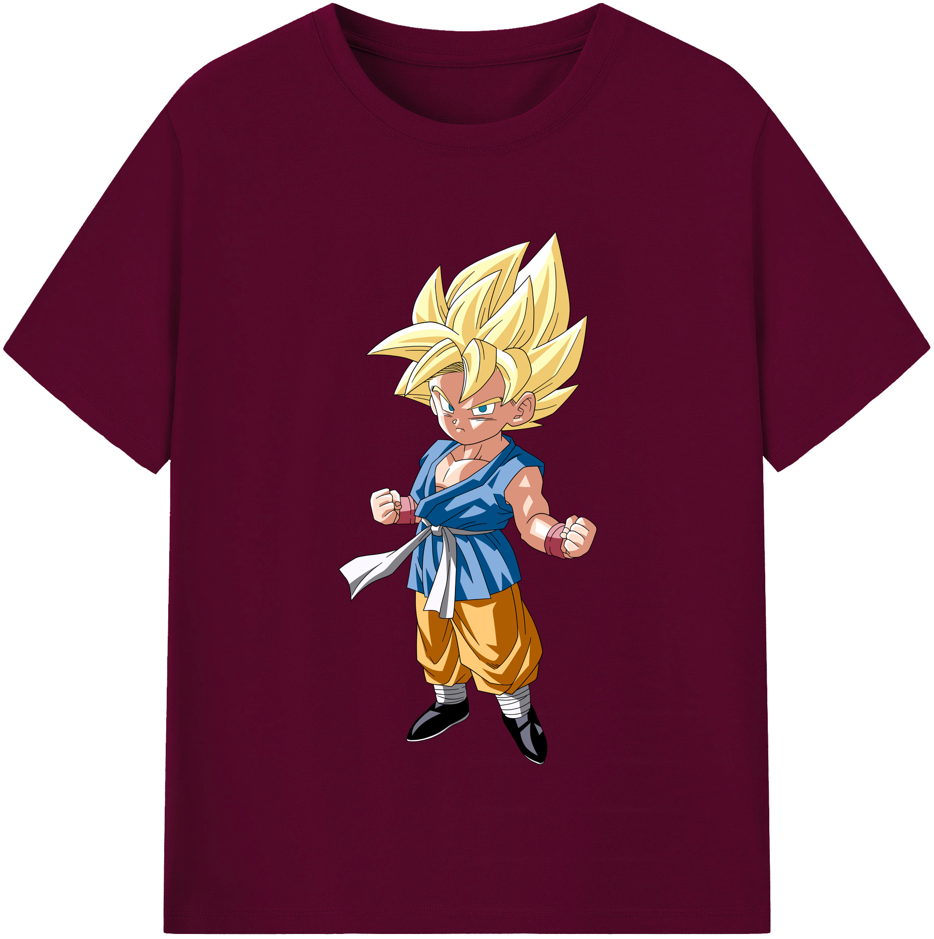 （画像用） ドラゴンボール 孫 悟飯（そんごはん）DRAGON BALL Son Gohan レディースカジュアルプリントTシャツ（綿100％）